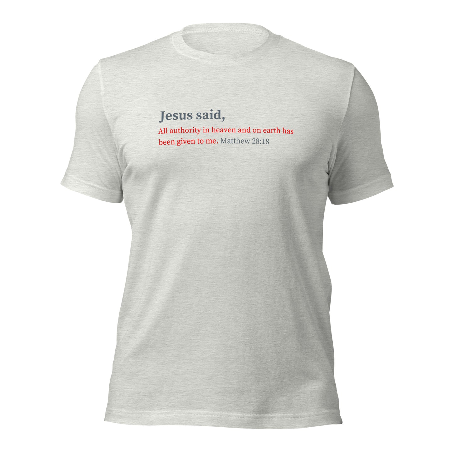 Jesus Said Unisex T-shirt