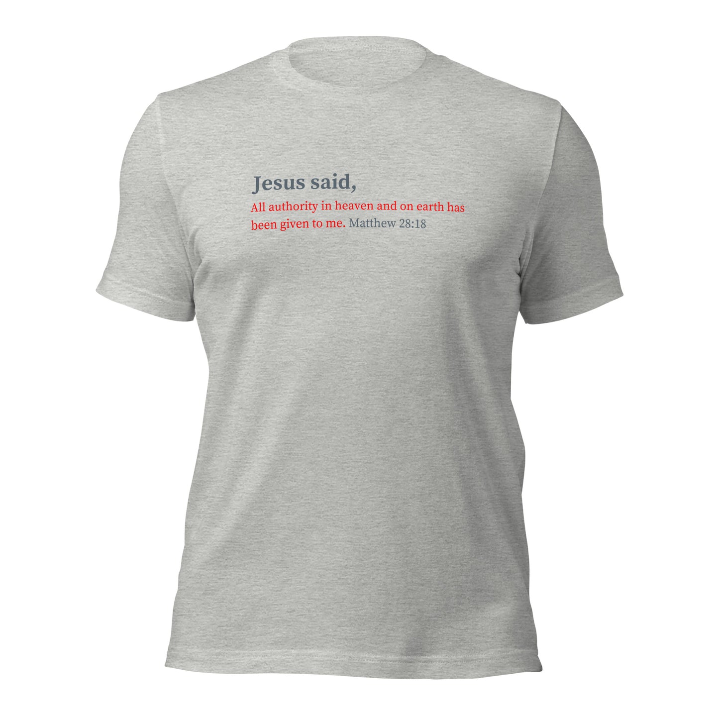 Jesus Said Unisex T-shirt