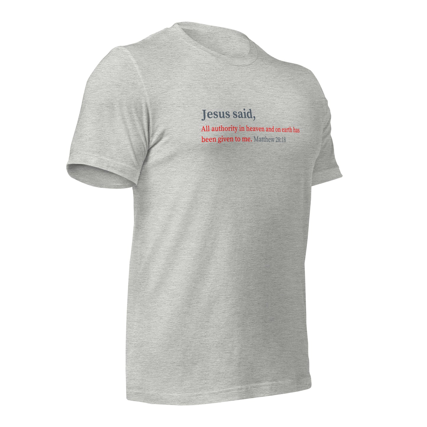 Jesus Said Unisex T-shirt