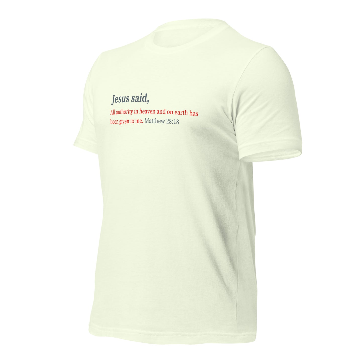 Jesus Said Unisex T-shirt