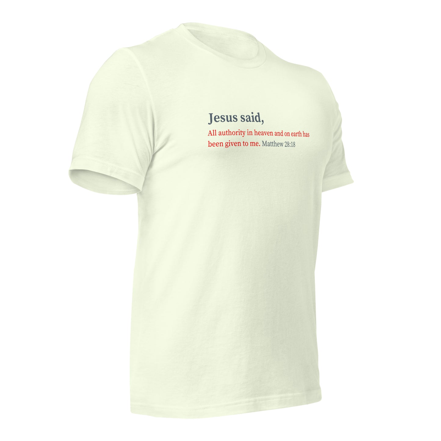 Jesus Said Unisex T-shirt