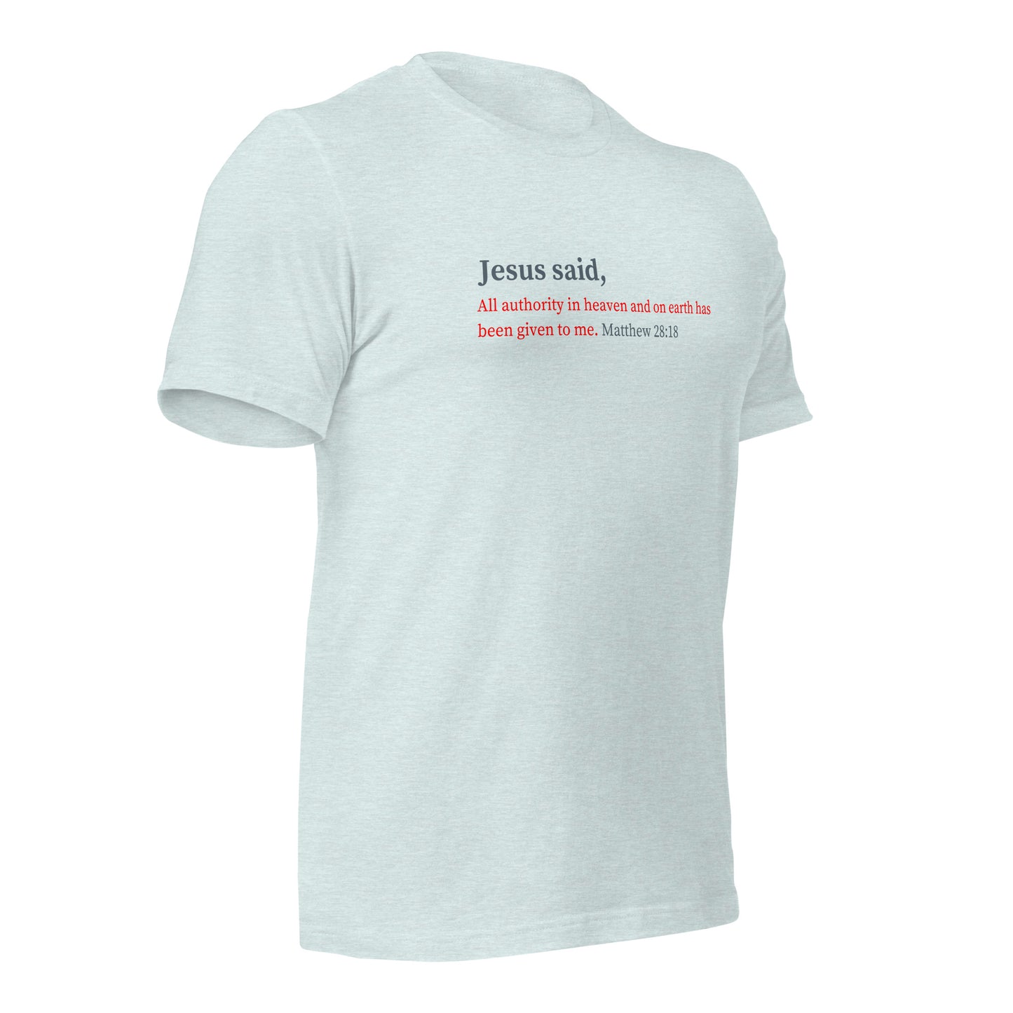 Jesus Said Unisex T-shirt