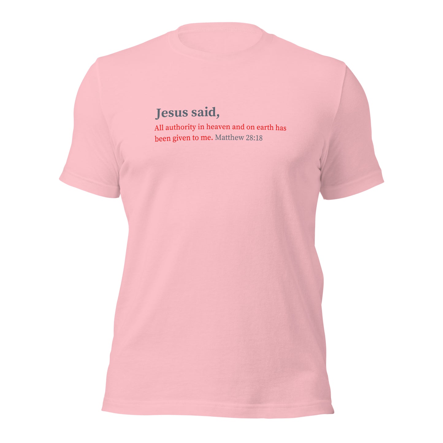 Jesus Said Unisex T-shirt