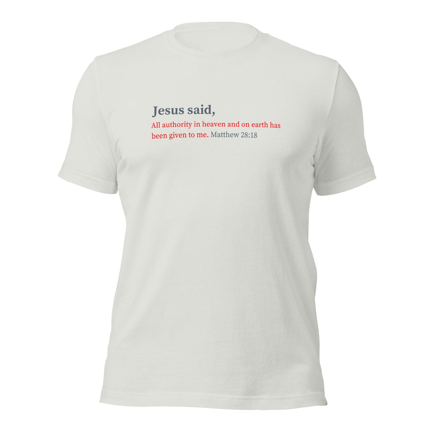 Jesus Said Unisex T-shirt