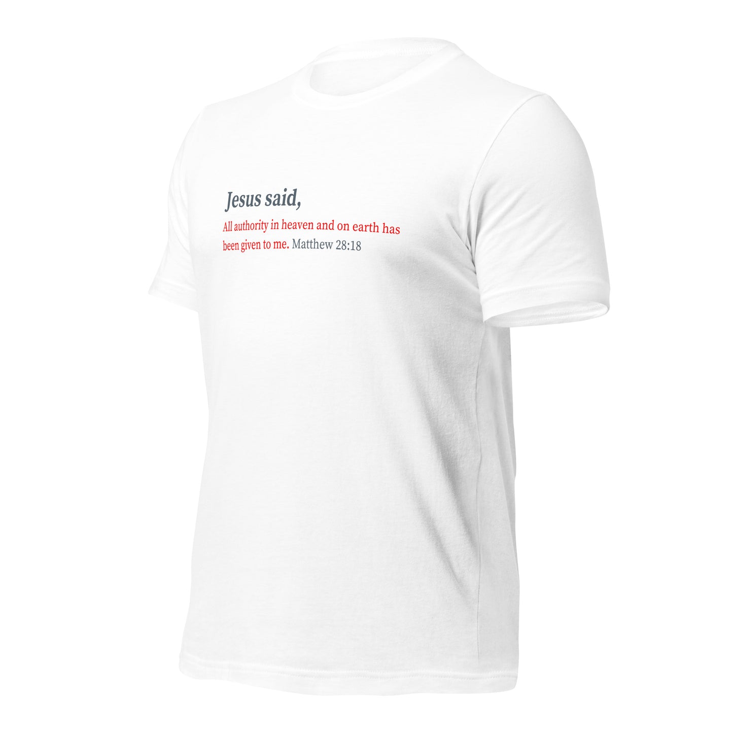 Jesus Said Unisex T-shirt