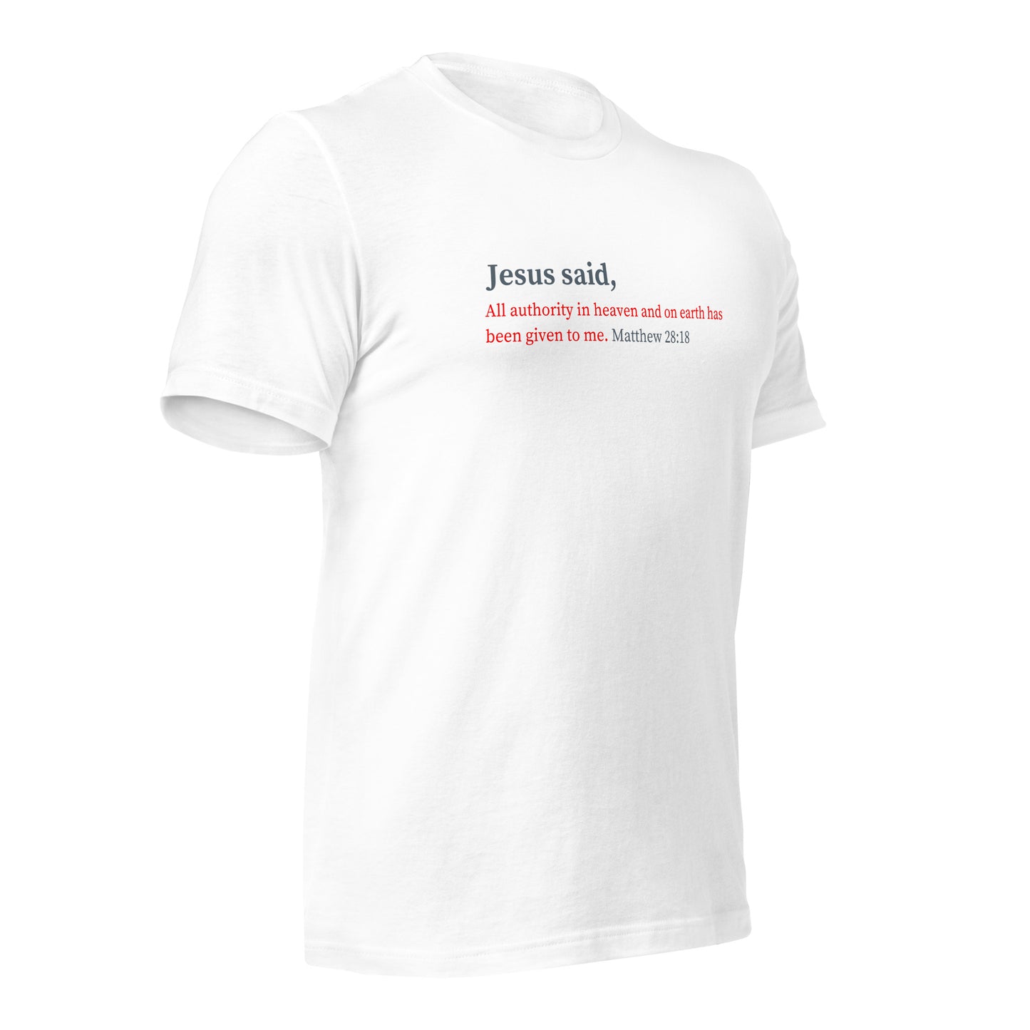 Jesus Said Unisex T-shirt