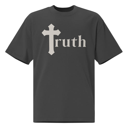 Truth Oversized faded T-Shirt