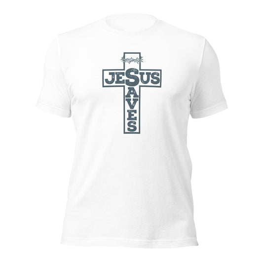 Jesus Saves Unisex t-shirt