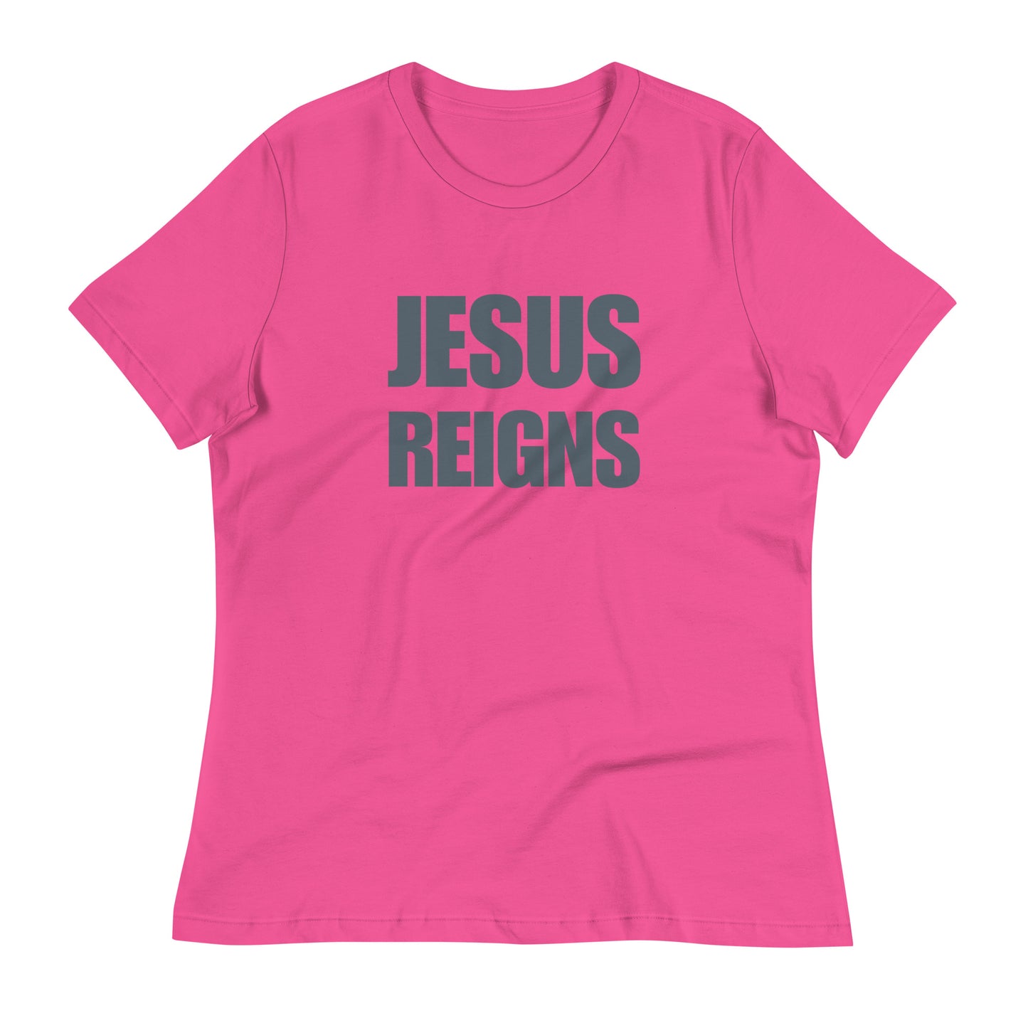 Jesus Reigns Women's Relaxed T-Shirt