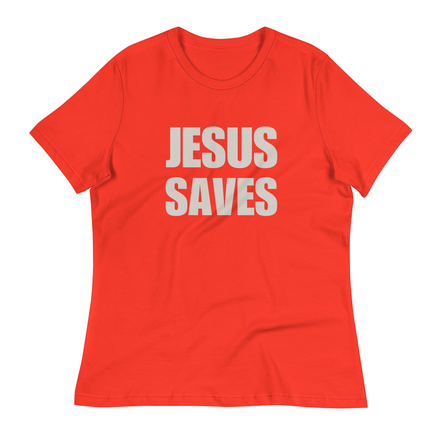 Jesus Saves Women's Relaxed T-Shirt